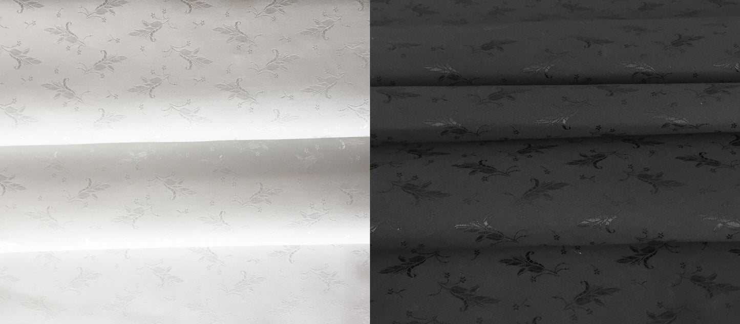 Korsett Mieder Stoff Coutil Floral Brocade, feste Qualität, Meterware