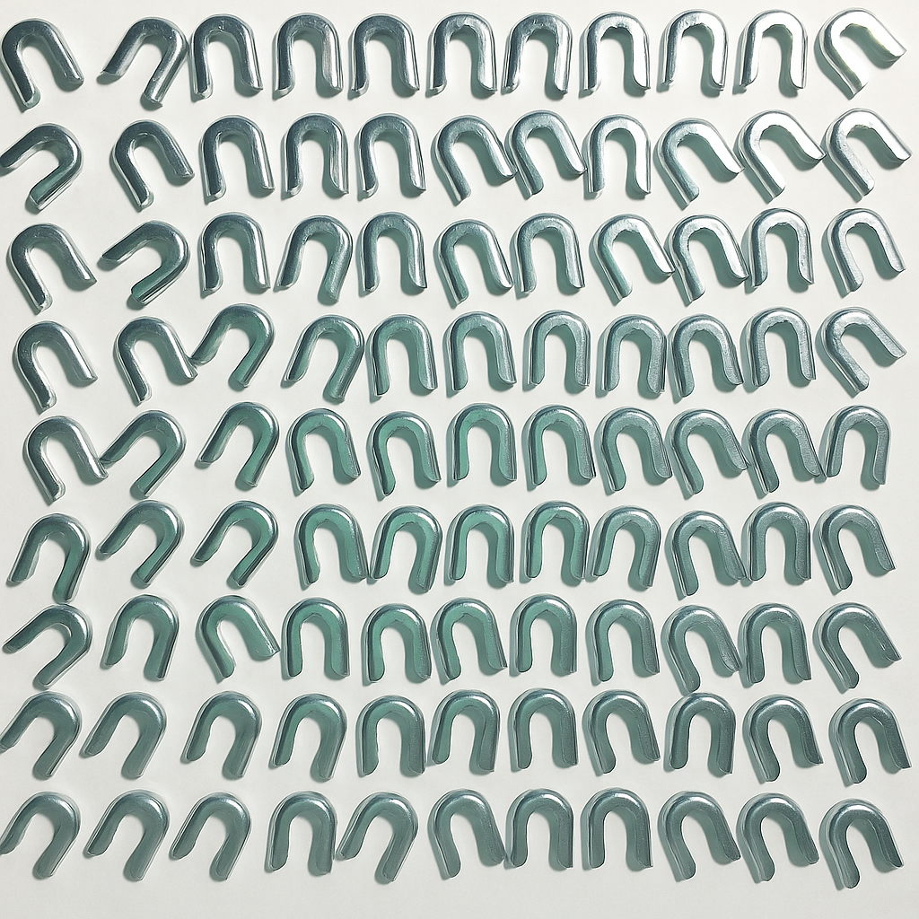 Eloja® Endkappen für Korsett Spiralfedern   100 Stück