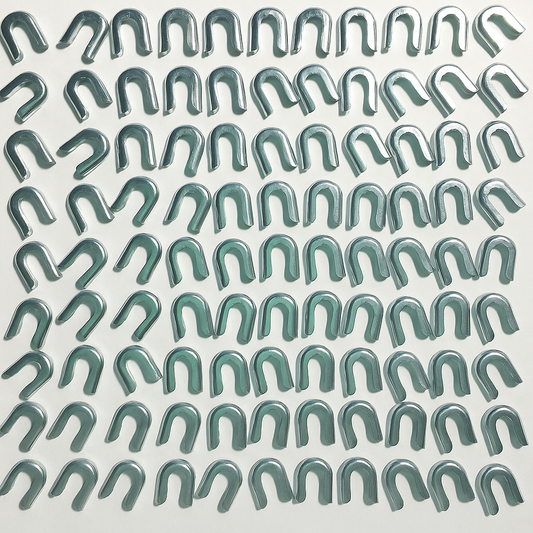 Eloja® Endkappen für Korsett Spiralfedern   100 Stück