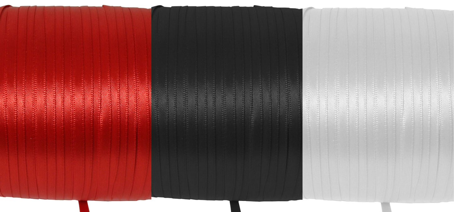 Eloja® 2 Meter Schnur Band hochwertig stabil Schnüre Corsage 5 mm Breit