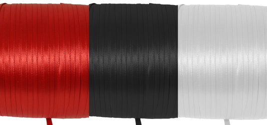 Eloja® 2 Meter Schnur Band hochwertig stabil Schnüre Corsage 5 mm Breit