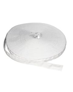 Eloja® Korsett Stäbchenband Boning Channel, 18 mm Weiß Baumwolle Meterware